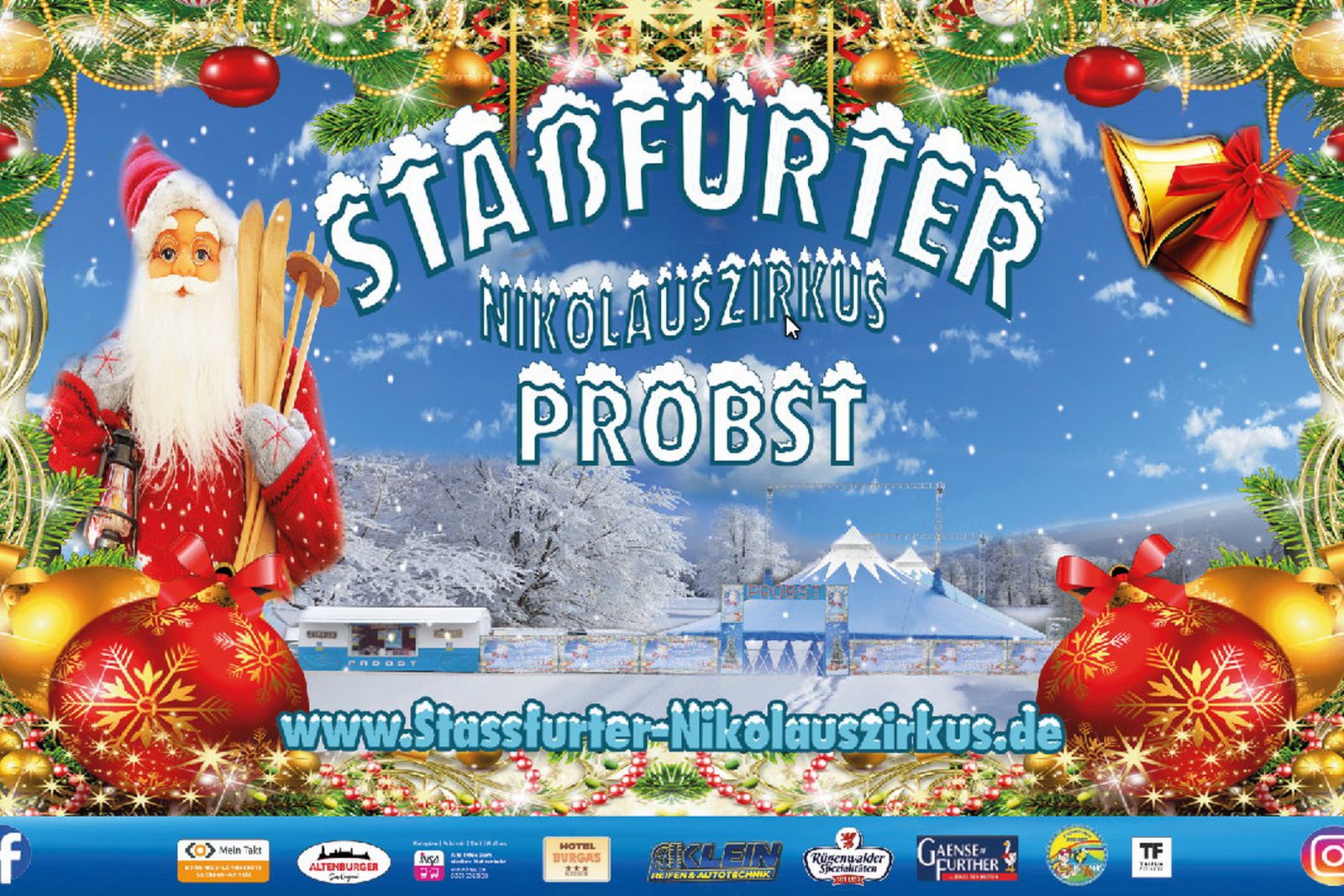 HOHO HO   4. Stassfurter Nikolauszirkus kommt mit großer Show HOHOHO, Bild 1