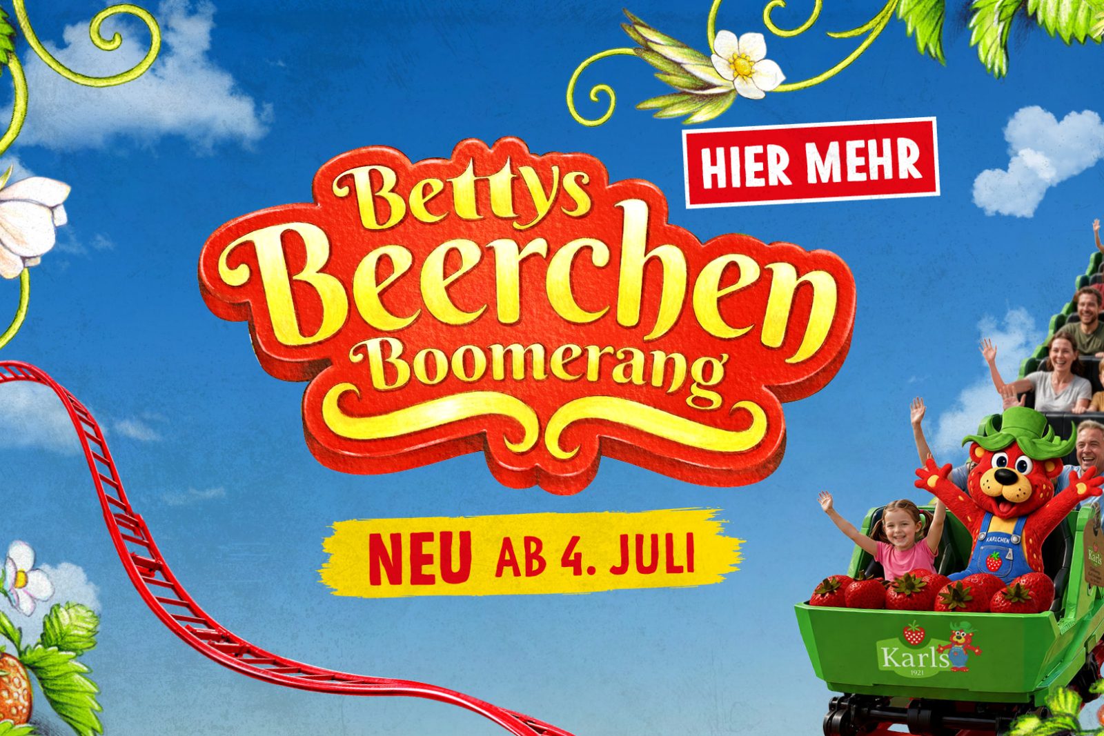 Eröffnung von Karls Oberhausen am 15. Juli