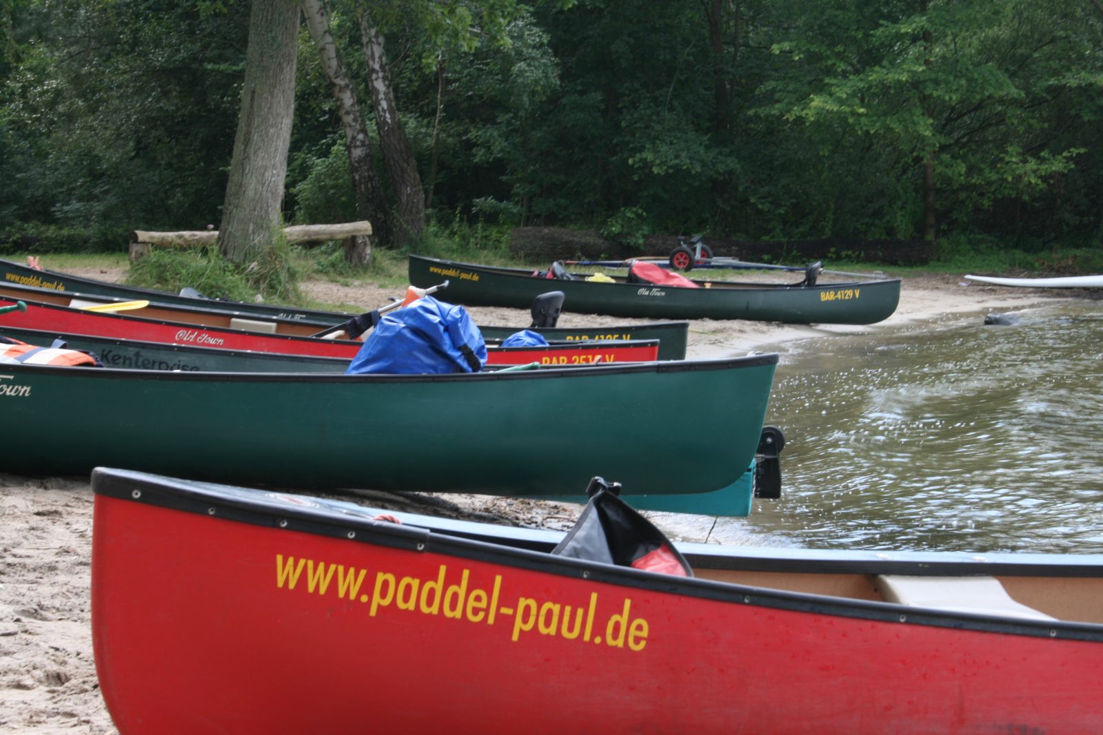 Kanutouren in der mecklenburgischen Seenplatte, Bild 1