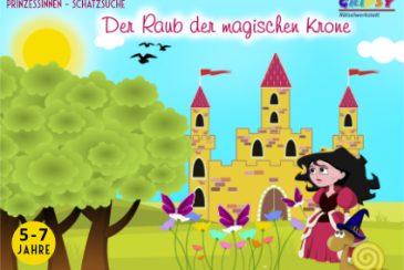 Prinzessinnen Schatzsuche „Der Raub der magischen Krone“ (5-7 Jahre), Bild 1