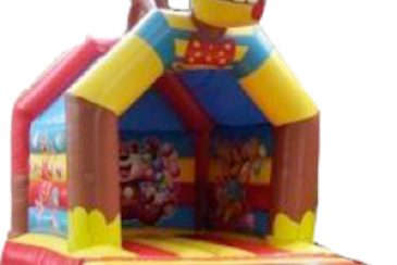 Hüpfburg Affe günstig mieten für den Kindergeburtstag in NRW, Bild 1