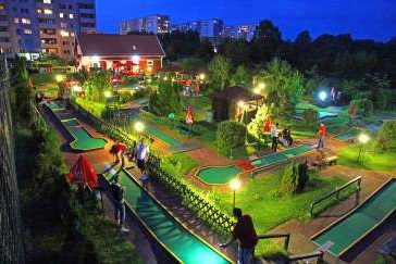 Minigolf mit schwedischen Flair