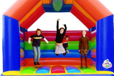 Hüpfburg Disco mieten in NRW bei Happy Rent Hüpfburgen Verleih, Bild 1