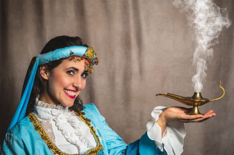 16 Uhr Mitspieltheater Aladdin & die Wunderlampe im Kiku Kinderkulturhaus Lohbrügge, Bild 1