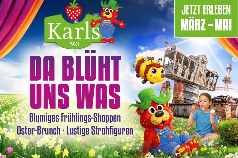 🌸  Frühlingsspaß im Freizeitpark bei Karls!  🌸, Bild 1